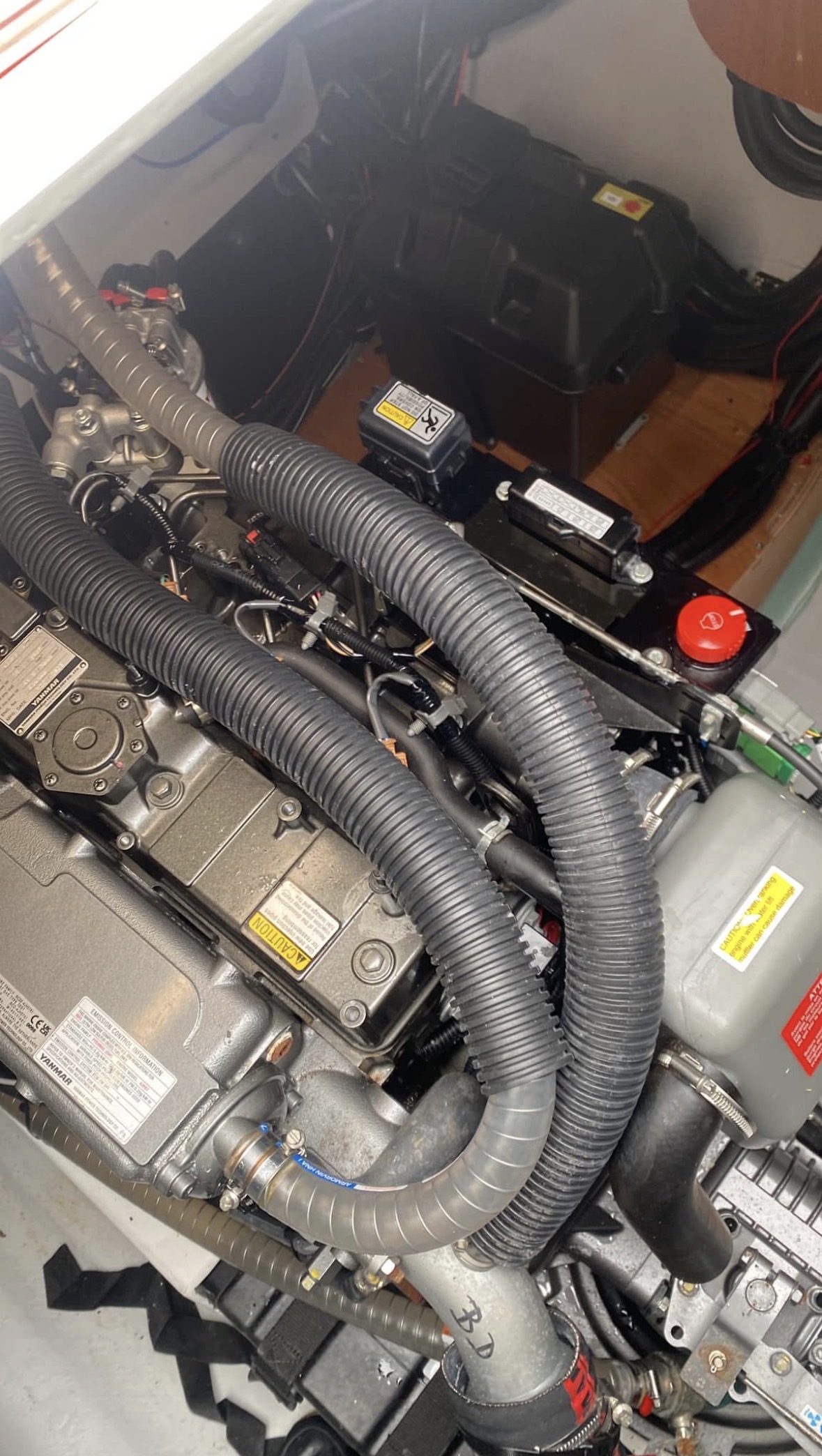 Marine diesel engine components
